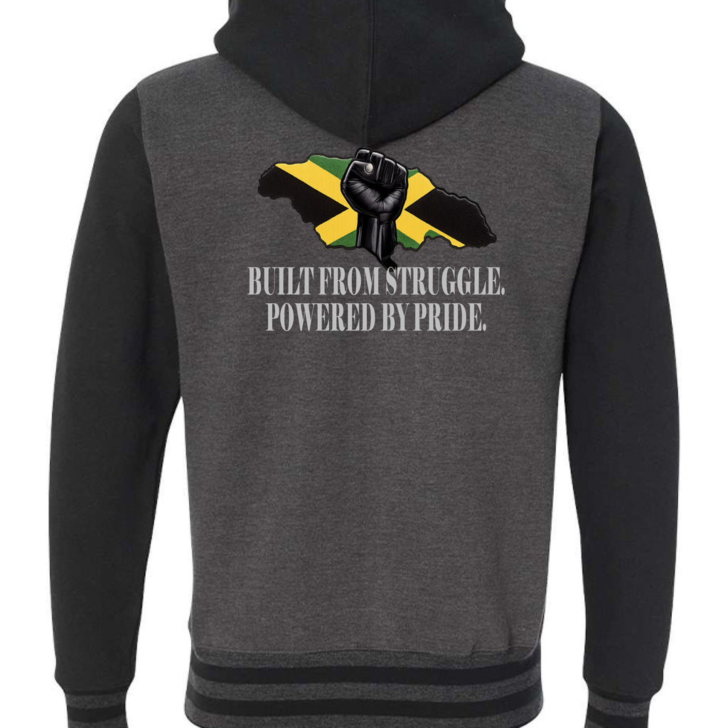 Charcoal Heather/ Black - BACK