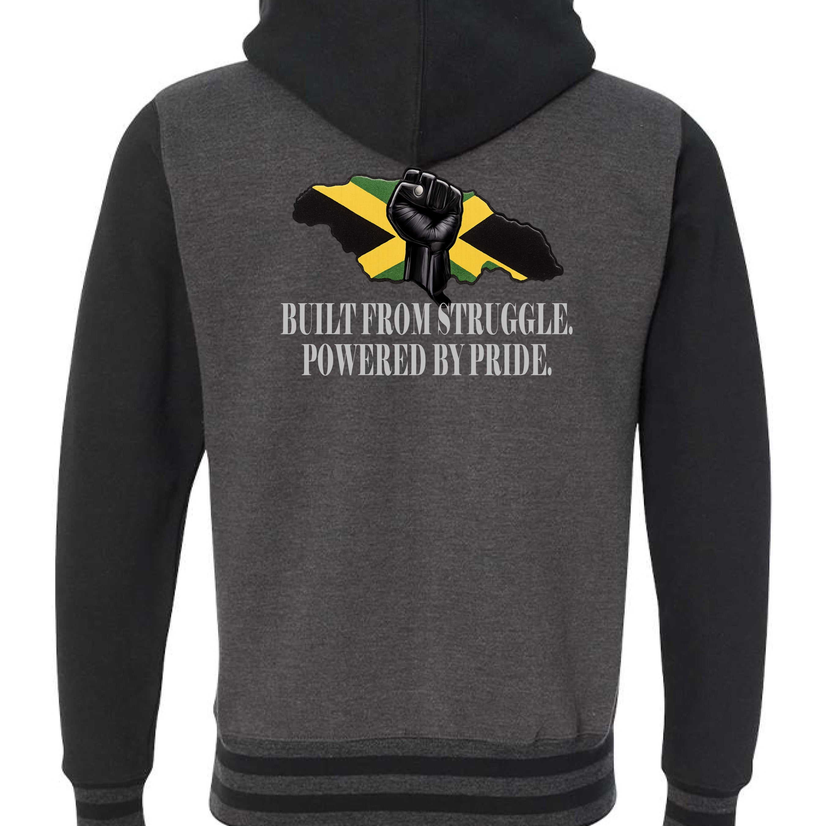 Charcoal Heather/ Black - BACK